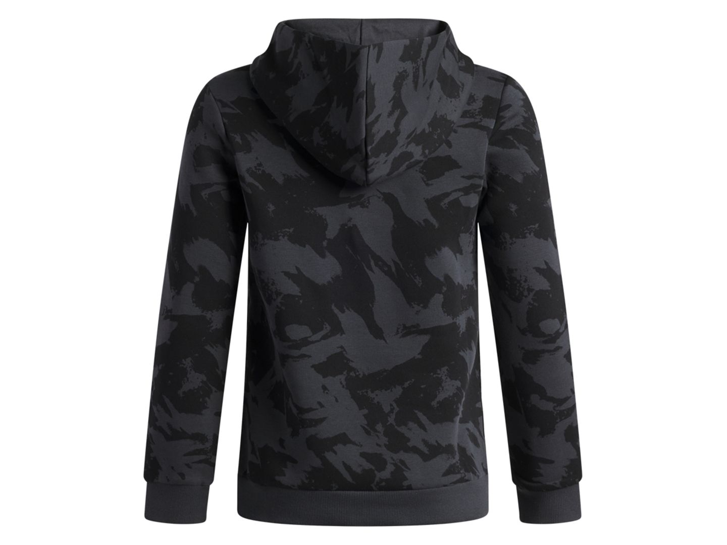 Худи Under Armour Rival Fleece Printed для мальчиков, цвет: Чёрный — фото 2