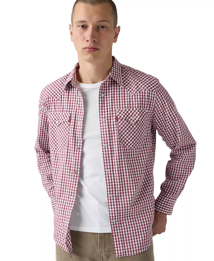 Men's Classic-Fit Western Shirt - thumbnail 4