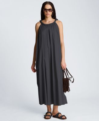 Women's Scoop Neck Maxi Dress