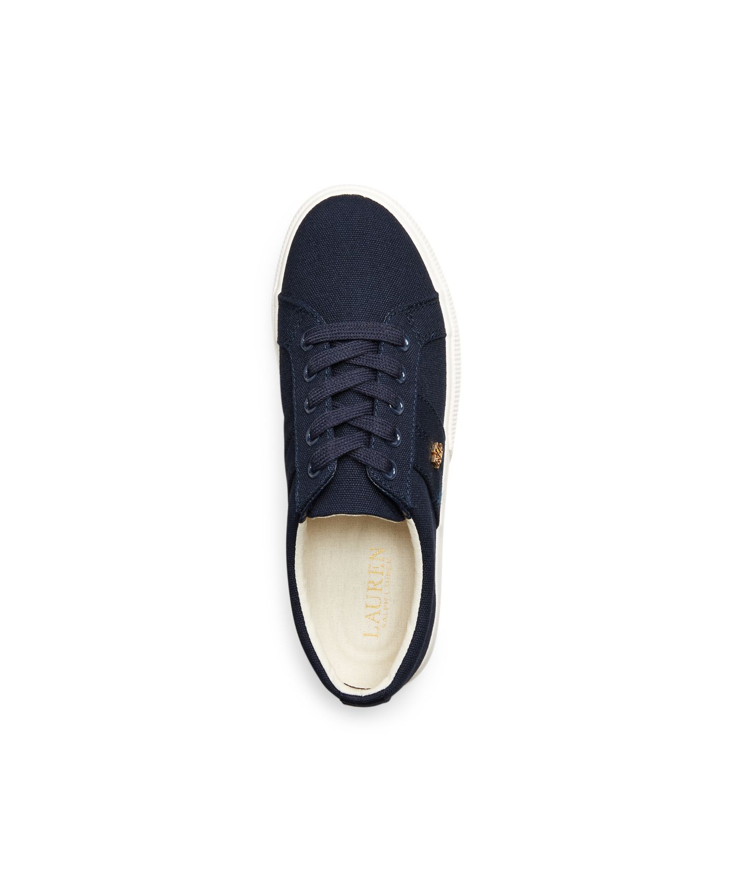 Женские кроссовки Lauren Ralph Lauren Janson II Lace-Up, цвет: Тёмно-синий — фото 3