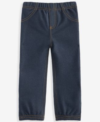 Baby Boys' Mix & Match Knit Denim Jogger Pants