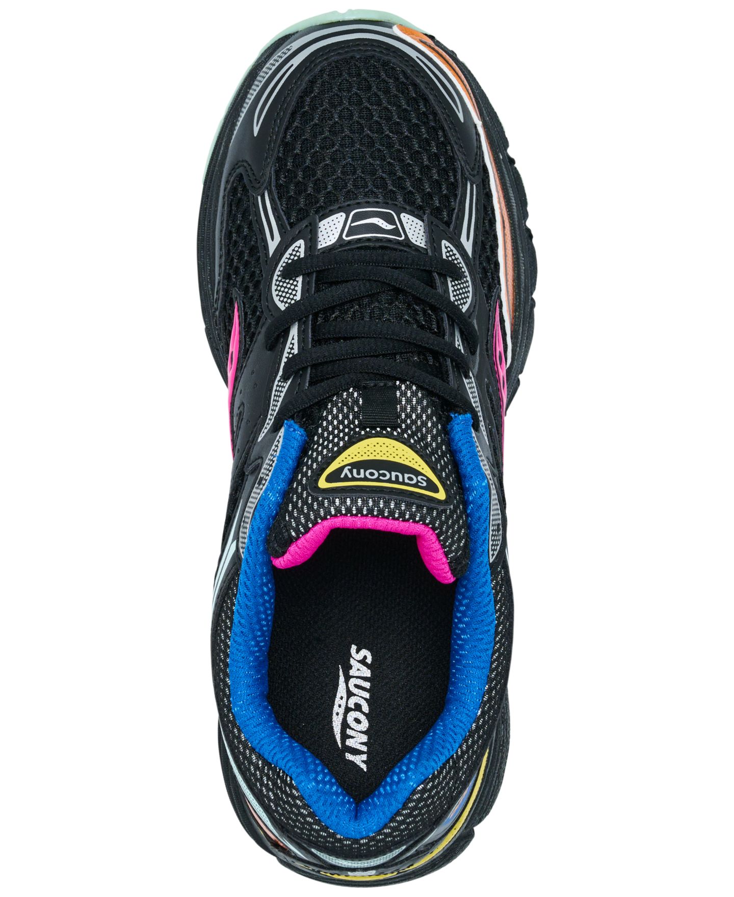 Детские кроссовки Saucony Big Kids Omni 9 Lifestyle, цвет: Чёрный / Разноцветный — фото 5