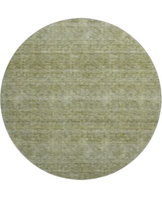 Soft Essentials Machine Washable SE1 8'x8' Round Area Rug