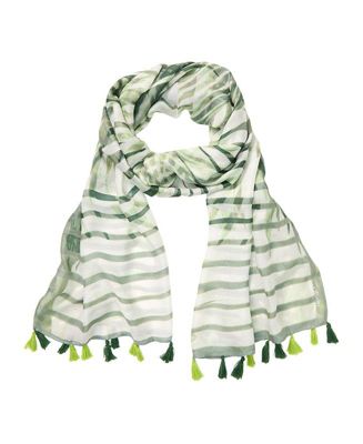 Women's Botanic Stripe Scarf