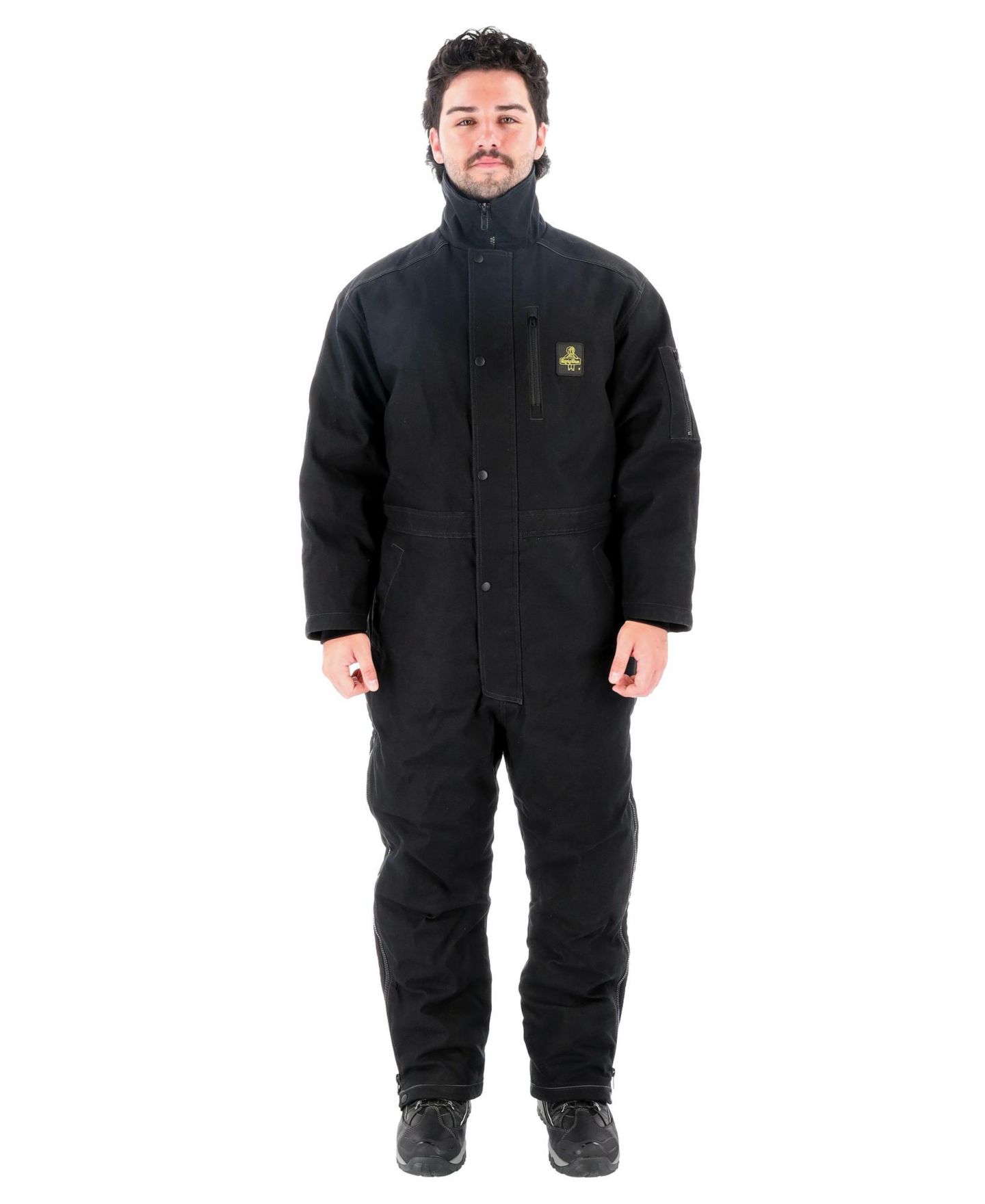 Мужской комбинезон RefrigiWear ComfortGuard Coveralls, цвет: Чёрный — фото 7