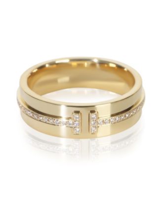 Pre-Owned Tiffany Co Yellow Gold Diamond Tiffany T Wide Ring - Yellow gold 2650$