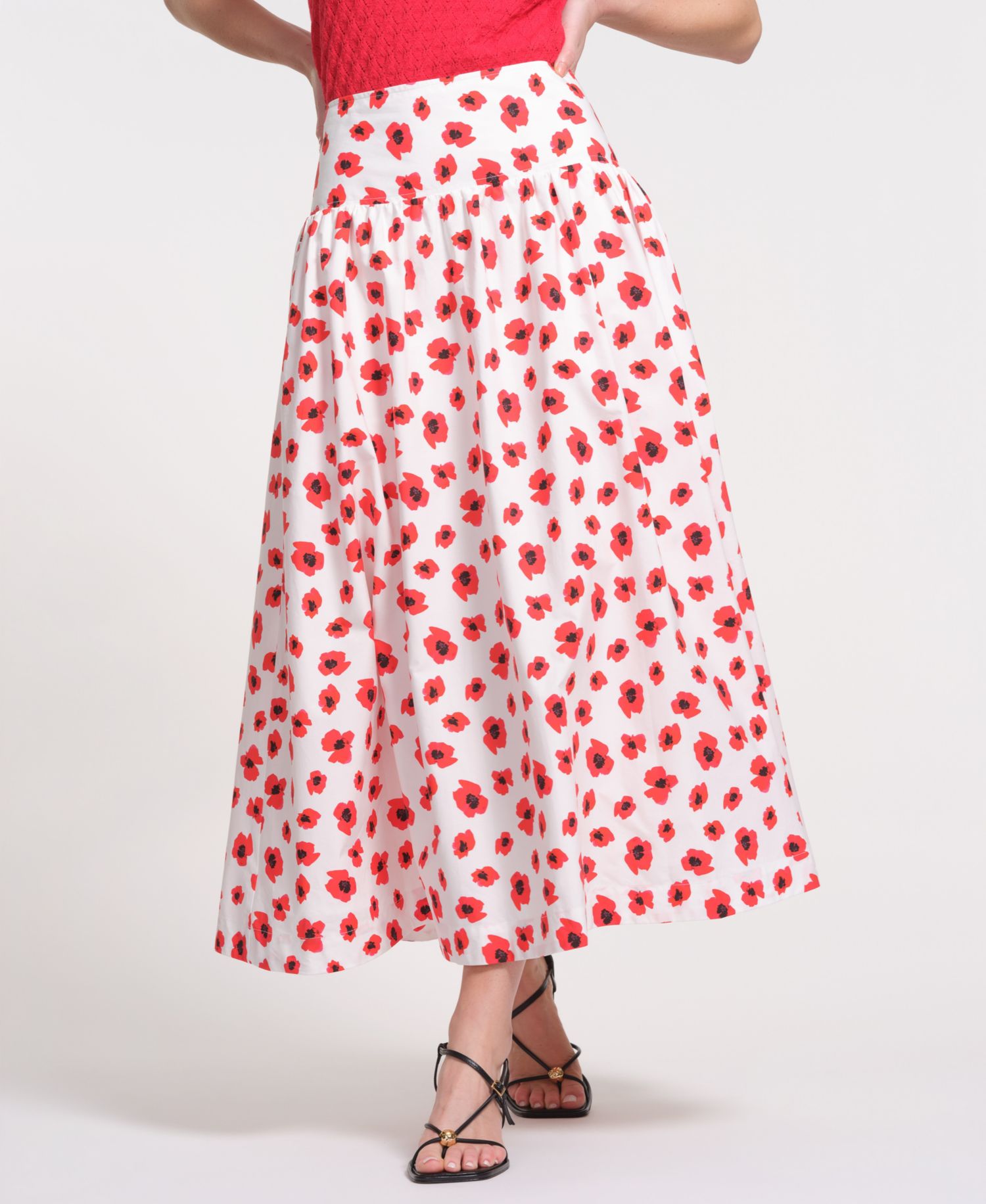 Women's Floral Printed Maxi Skirt