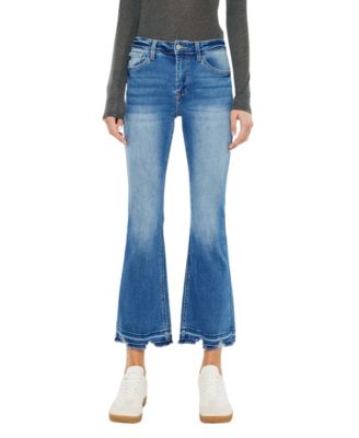 Women's Volumina High Rise Crop Bootcut Jeans