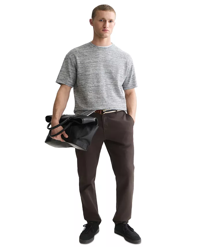 Men's Jacquard  Regular-Fit T-Shirt - thumbnail 2