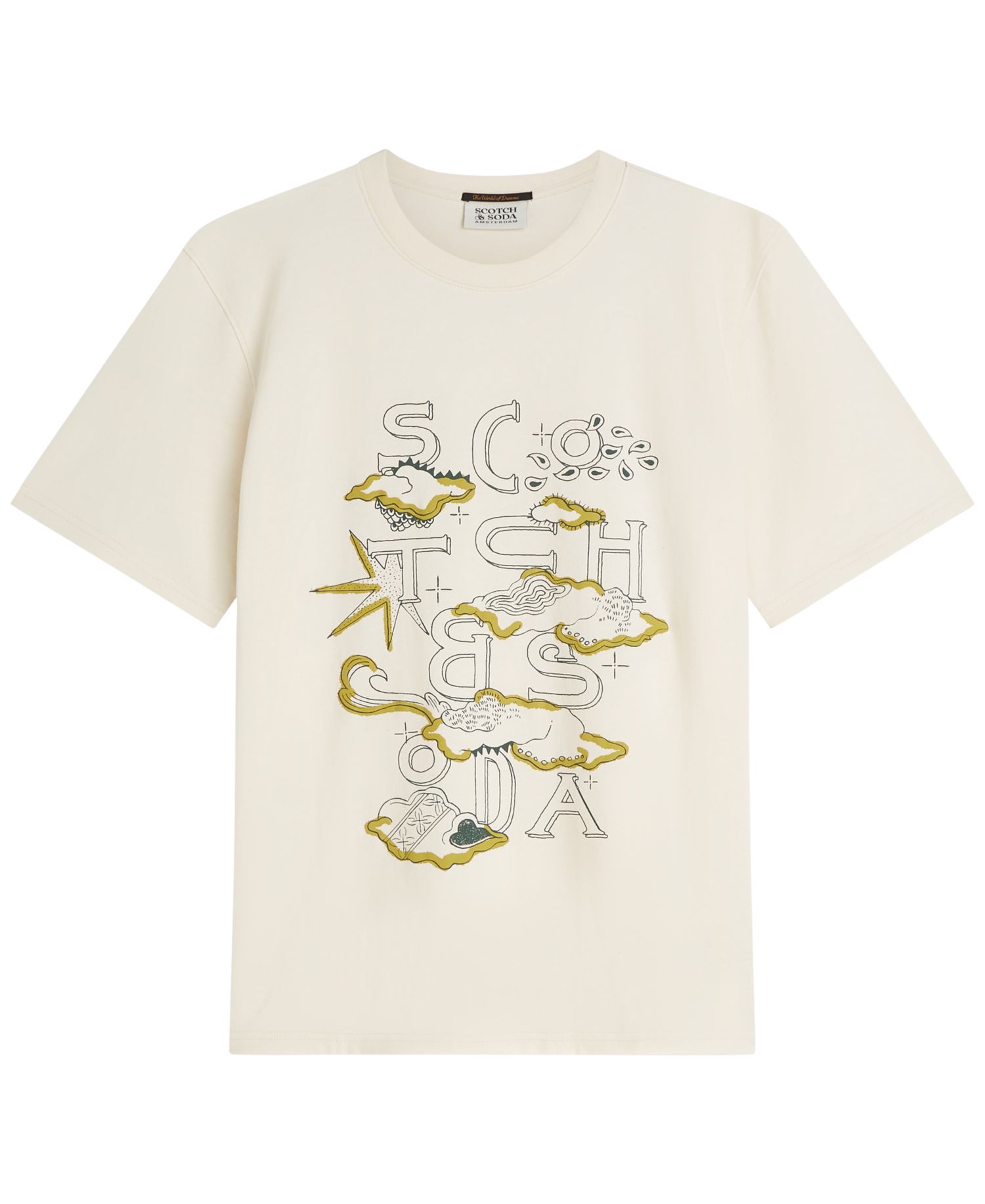Men's Front Artwork Regular-Fit T-Shirt