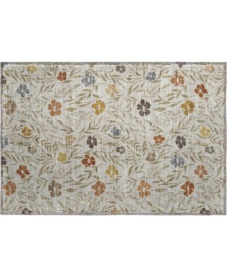 Soft Essentials Machine Washable SE4 1'8"x2'6" Area Rug