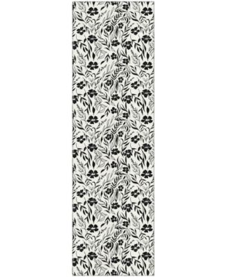 Soft Essentials Machine Washable SE4 2'3"x7'6" Runner Area Rug