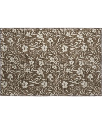 Soft Essentials Machine Washable SE4 1'8"x2'6" Area Rug