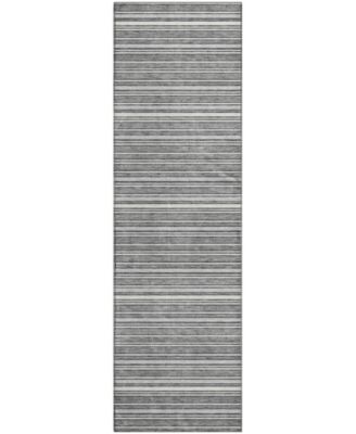 Soft Essentials Machine Washable SE2 2'3"x7'6" Runner Area Rug