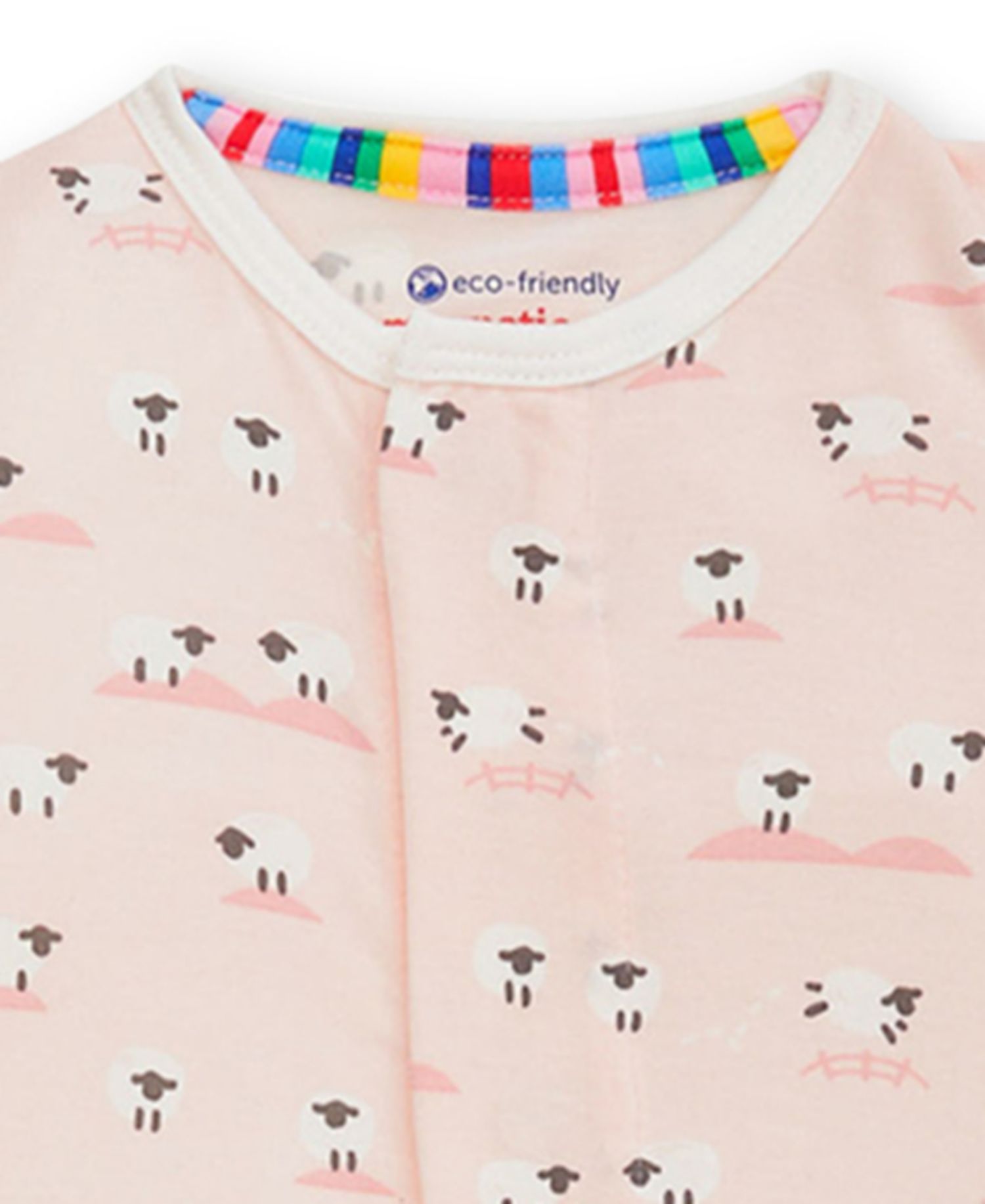 Baby Girls' Baa Baa Baby Long-Sleeve Coverall