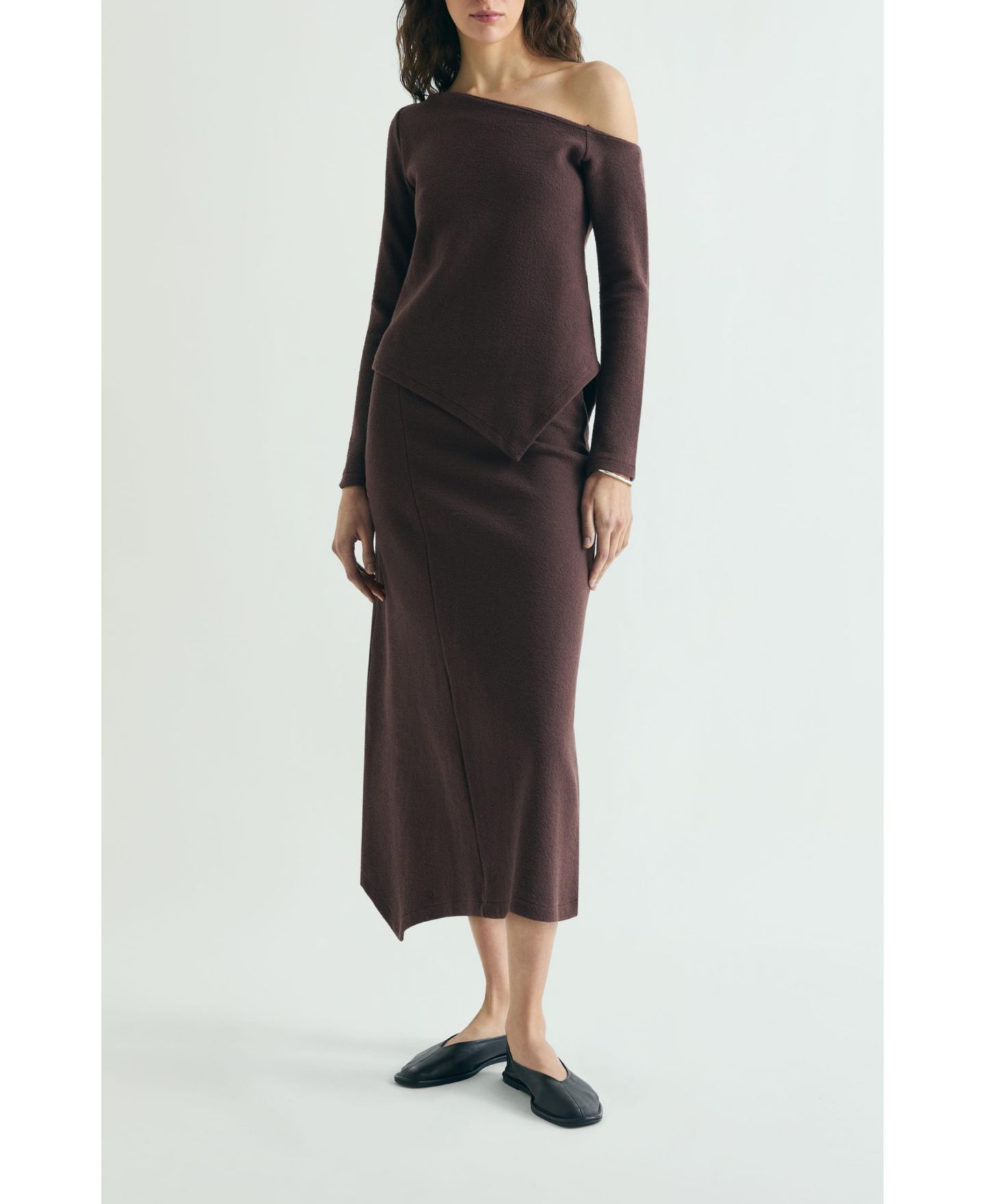 Женский топ Scalpers Asymmetrical Neckline — фото 2