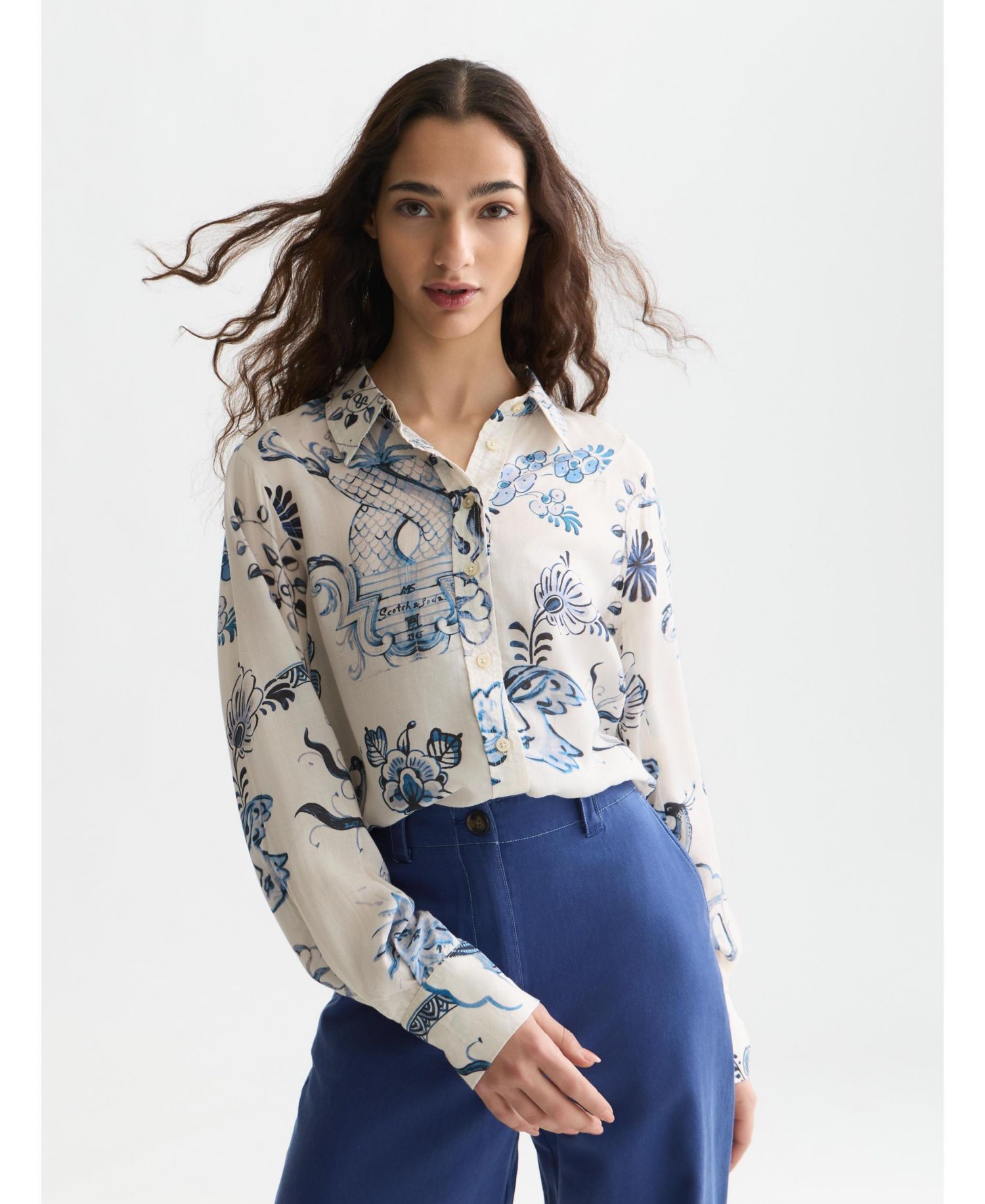 Women's Printed Relaxed Fit Tops and Tees