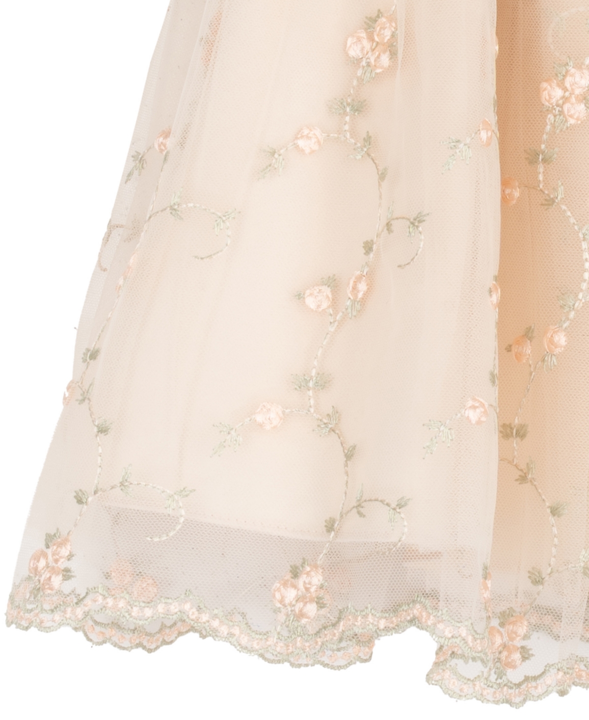 Rare Editions Baby Girls' Ruffled Short-Sleeve Dress