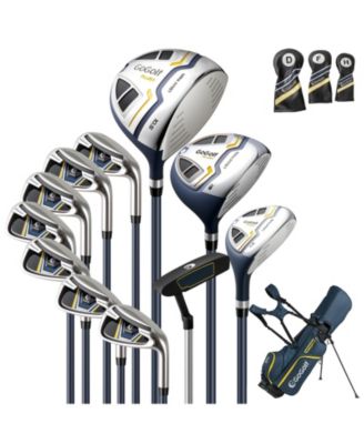 Men’s Right-Handed Complete Golf Club Set with Stand Bag