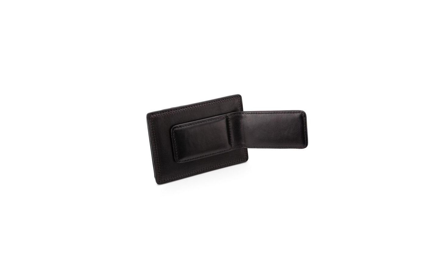 Мужской кошелёк Bosca Dolce Deluxe Front Pocket Wallet, Black — фото 4