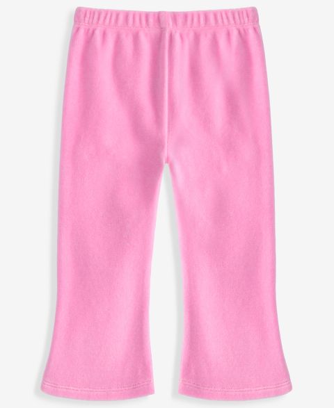 Брюки First Impressions Mix & Match Velour Flare-Leg Pants для девочек-малышей, цвет: Bonbon