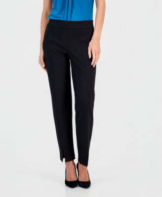 Women's Audrey Pull-On Straight-Leg Ankle Compression Pants 