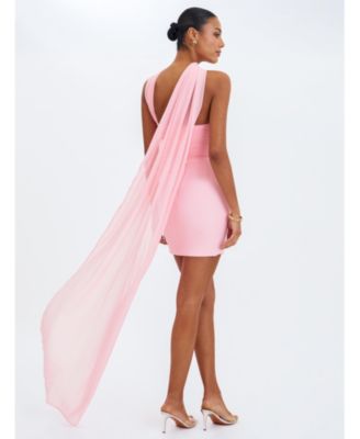 macys pink mini dress Pink Homecoming Dresses