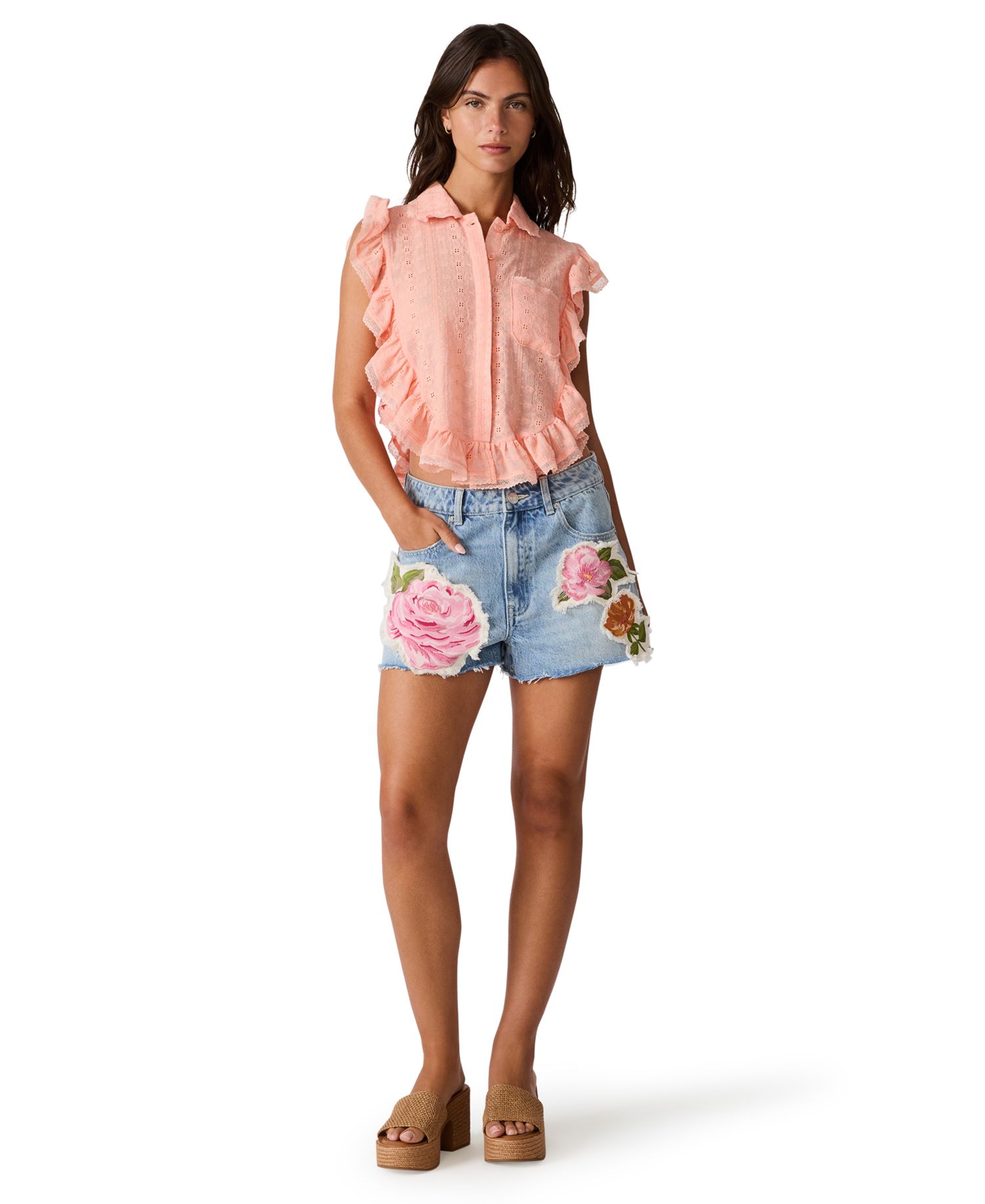 Women's Adeline Collared Neck Top