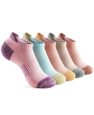 Women's Ankle Socks 5-Pairs Cushioned and Breathable for Running and Casual Wear