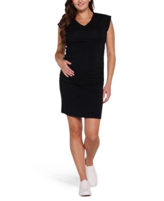 black wrap dress for women Unique Vintage Black Wrap Midi Dress