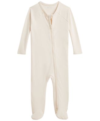 Baby Boys' Cotton Interlock Footed Coverall