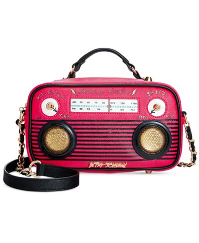 Betsey Johnson Radio Crossbody
