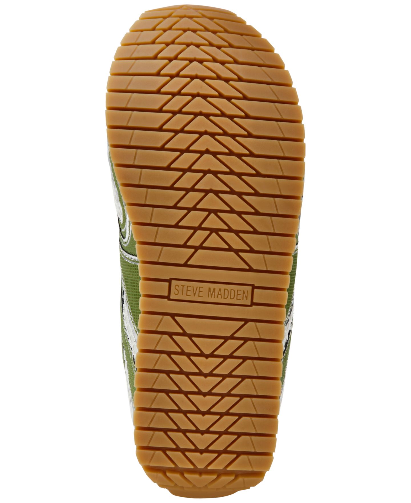 Женские кроссовки Steve Madden Pager Lace-Up, цвет: Зелёный — фото 5