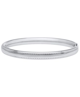 Kids' Bead Bangle in Sterling Silver