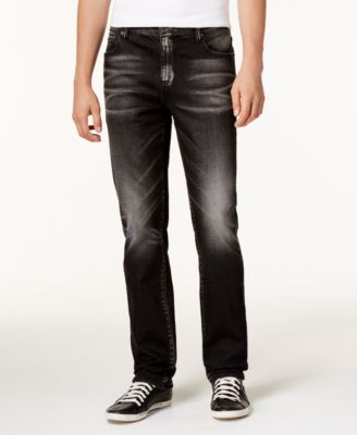 WILLIAM RAST - Men's Slim-Fit Straight-Leg Dean Dark Ash Jeans