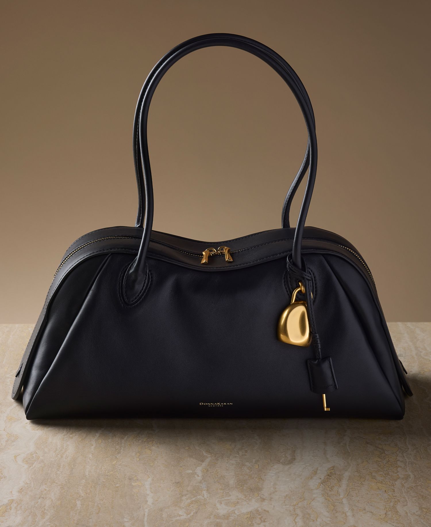 Terry Large Leather Shoulder Handbag