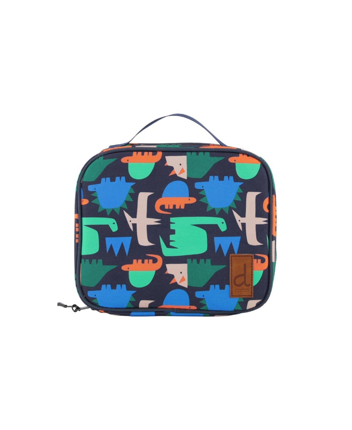 Deux par Deux Little Boy Dinosaur Playful Durable Compact Snack Box