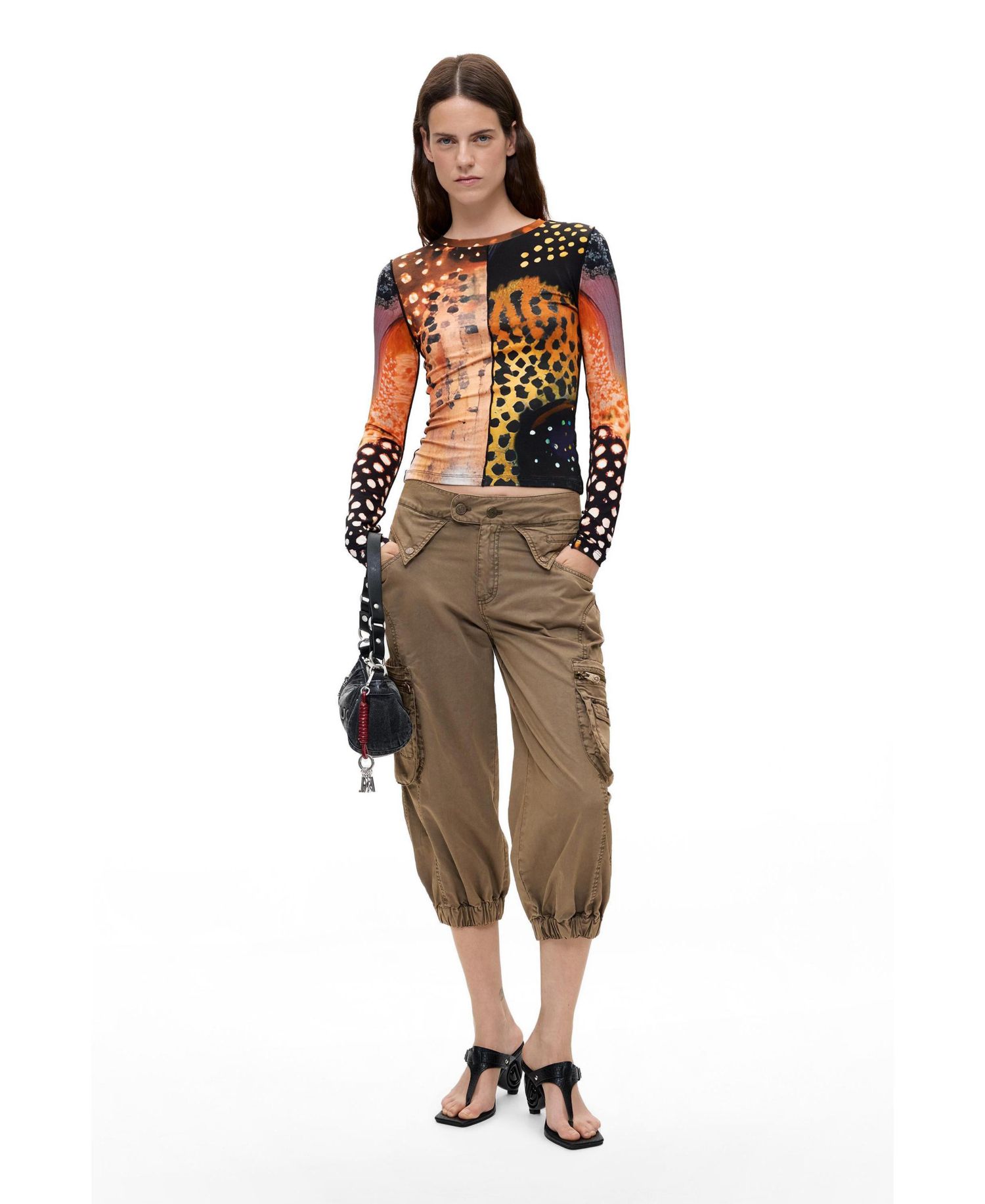 Women's Printed Long Sleeve T-shirt