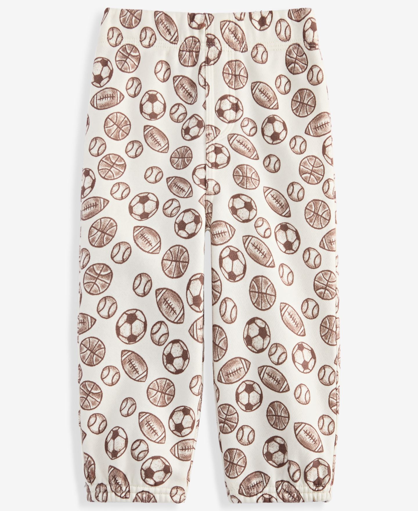 Брюки First Impressions Mix & Match Sports-Print Fleece Jogger Pants для мальчиков-малышей — фото 1