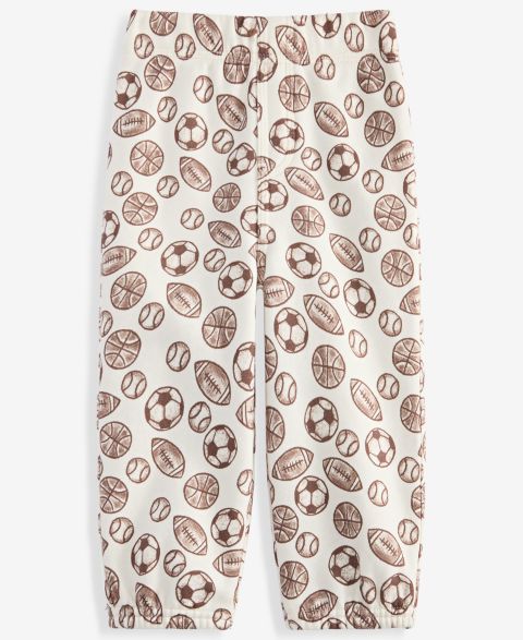 Брюки First Impressions Mix & Match Sports-Print Fleece Jogger Pants для мальчиков-малышей