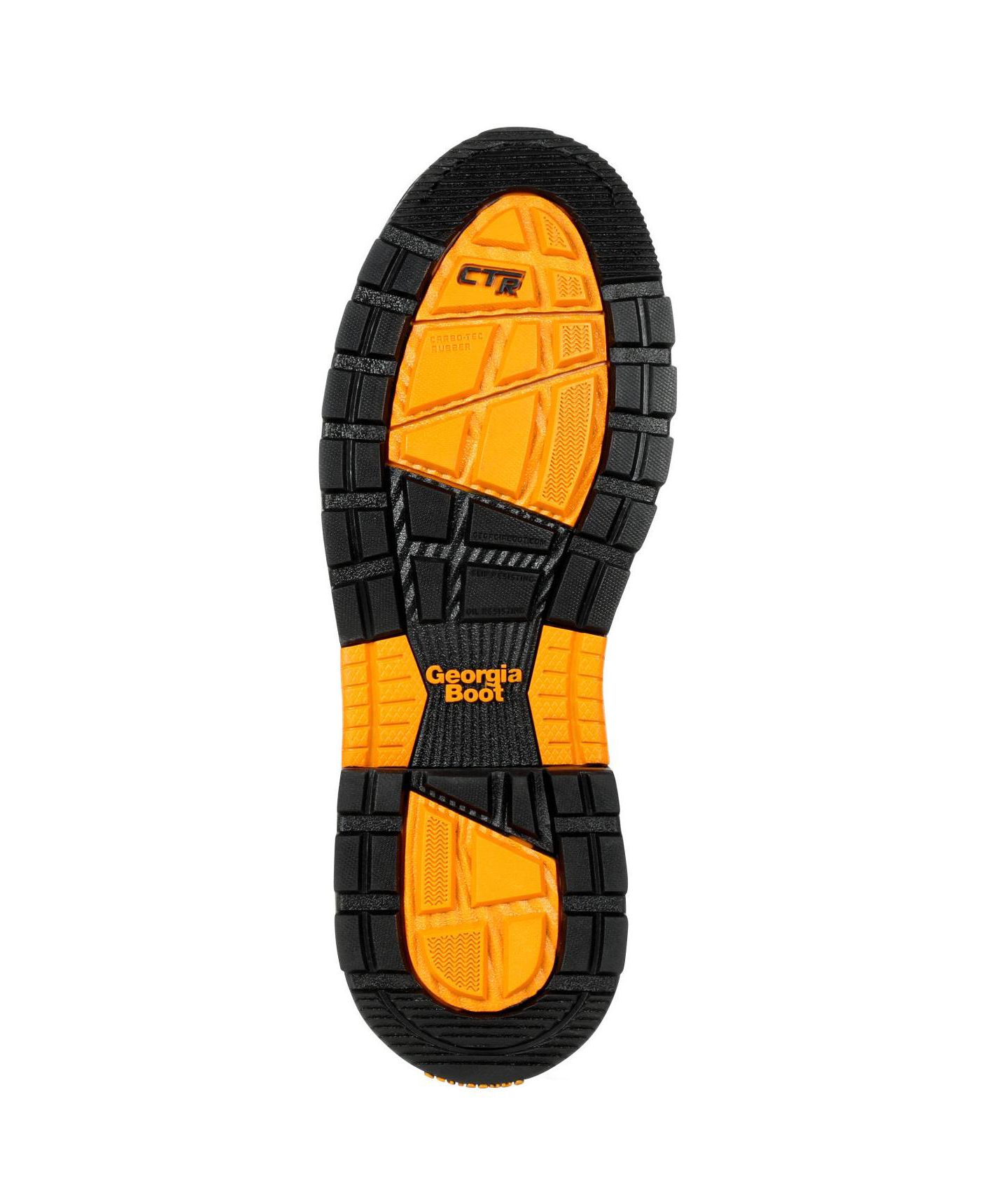 Мужские ботинки GEORGIA BOOT Carbo-Tec LTX Waterproof Work Boot, цвет: Чёрный / Коричневый — фото 4