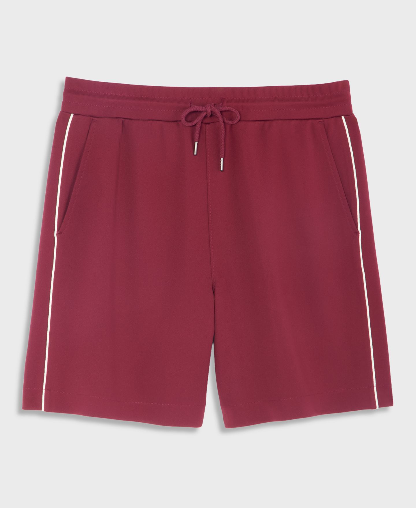 Мужские шорты Mode of One Louis Piping-Trim 7" Shorts, цвет: Винный — фото 5