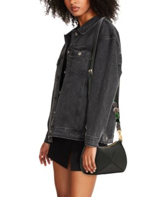 Steve Madden Danza Beaded Small Shoulder Handbag - Macy's