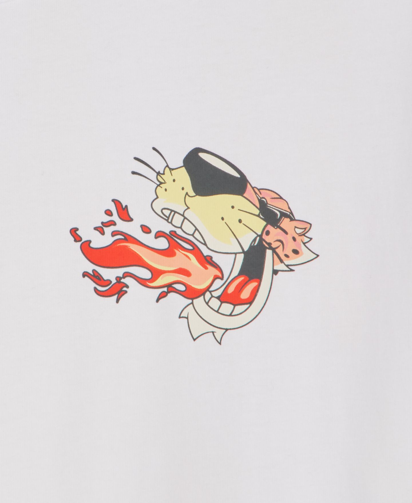 Мужская футболка Macy's Mode of One Flamin' Hot Cheetohs Graphic, цвет: Яркий белый — фото 5