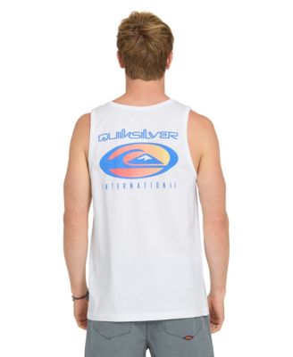 Men's Back Print Casual Activewear Tank Top