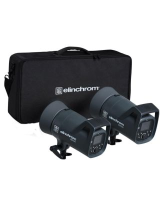 ELC 500/500 Studio Monolight Dual Kit with Reflectors and Case