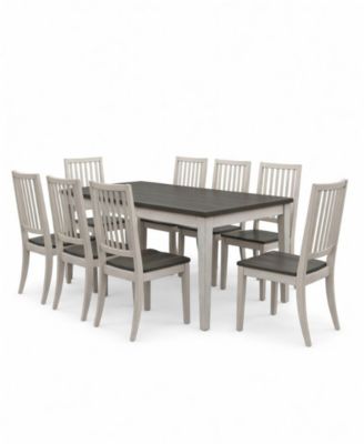 Dawnwood 9-Piece Wood Dining Set