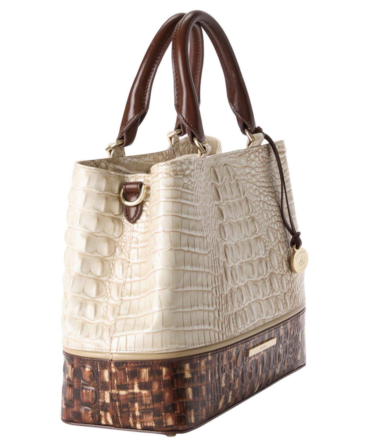 Brahmin Denise Banyan Medium Satchel Handbag