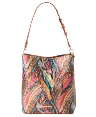 Celina Melbourne Small Leather Bucket Handbag