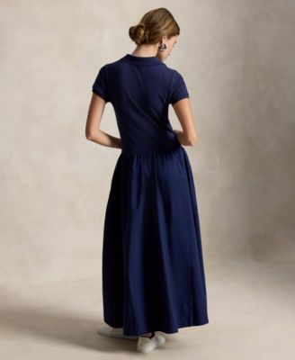 mesh polo maxi dress Buy Ottolinger Mesh Maxi Dress 'Polo Print' - 10150030101 POLO PRINT